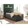 MID.YOU POSTELJA BOXSPRING 120 cm x 200 cm , antracit