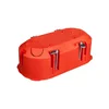 Vgradna doza 2x60mm iz mavčnih plošč, oranžna PK-2x60 0210-00