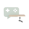 Console Wall Lamp 5W Led Iq Kids With Cable, Switch And Plug Mint