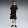 PUMA Essentials Elevated Relaxed Material Shorts Men, Clothing, Black, XL