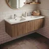 Skye Decor Kupatilski ormarić sa umivaonikom, Braon