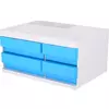 Deli Stoni organizer od abs plastike, 4 Fioke, 3 Odeljka - Plavi 837236