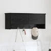 Vješalica za kapute na zidu Zidne Crni hrast 80 x 20 x 30 cm