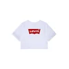 LEVIS Majica Light Bright Cropped Top, bela