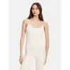 Guess Top V5RP09 KCD02 Écru Regular Fit