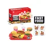 Fast food set (hamburger, pomfrit, sendviči) ( 70107 )