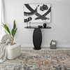 HANAH HOME Polica Ellittica Anthracite