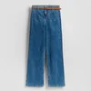 Reserved - Wide leg farmerke s pojasom