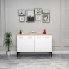 Hanah Home Konzolni sto Frezya, 120 x75 x29.6 cm, Beli