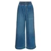 BUFFALO Elegantne kavbojke moder denim