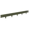 Vidaxl Robovi trave 30 szt. 100 x 12 cm Jeklo Olivno zelena