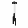 Sollux SL.1079 - Luster na sajli LAGOS 3xGU10/10W/230V crna