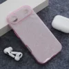 Maska Crystal Dust za iPhone Air pink