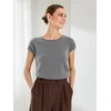 Sinsay - Majica s kratkim rukavima - tamno siva