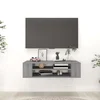 Viseći TV ormarić boja hrasta 100x30x26,5 cm konstruirano drvo