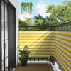 Balcony ekran Žuta i bijela 120 x 200 cm