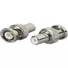Adapter BNC male - RCA female .
