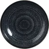 CHURCHILL Homespun Charcoal Black globok krožnik, coup, o: 248 mm (12 kos)
