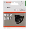 BOSCH Pletena obodna četka 75, nerđajuća 2608622060, 75 mm, 0,5 mm, M14
