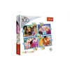 Trefl Sestavljanka 4v1 Happy World Disney 28,5x20,5cm