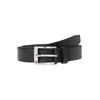 Tommy Hilfiger za moške. AM0AM08363 Usnjeni pas New Aly black (105 cm), Črna, Priložnostno