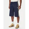 adidas Kratke hlače iz tkanine Firebrid Twill Jorts KR7234 Mornarsko modra Regular Fit