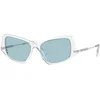 Burberry BE4408 302480 ONE SIZE (52) Kristalna/Modra