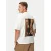 HUGO Majica Detzi 50563795 Bela Relaxed Fit