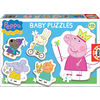 EDUCA Puzzle pre najmenších Baby 5 Disney Peppa Pig od 24 mes