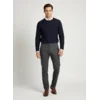 Elit Muške elegantne termo pantalone za zimu, Tamnosive