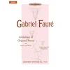 FAURE:ORIGINAL PIECES FOR VIOLIN AND PIANO