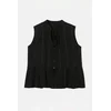 Trendyol Curve Ženska bluza Tbbss26Af00129, Crna