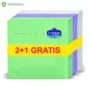 SALVETA FRESH PASTEL 2+1 GRATIS 33X33 20/1 3SL (12) PIRAMIDA
