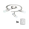 Eglo - LED spot svetiljka MY CHOICE 3xE14/4W/230V hrom/bela
