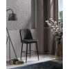 Hanah Home Set 2 barske stolice Crna