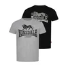 Lonsdale Mens t-shirt regular fit double pack