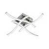 LED plafonsko svetlo 4xLED/2,6W/230V 3000K mat hrom