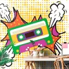 Tapeta kaseta ikona glasbe - 147x99