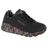 UNO LITE - LOVEY LUV SKECHERS - 314976L-BKMT-33