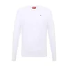 DIESEL Majica T-DIEGOR-LS-MICRODIV bela