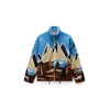NAPAPIJRI Jopa iz flisa chamois/marine/azur/rjava