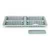 Patisse mini pekač za 4 tartlete z odstranljivim dnom 13 x 8 cm Silver-top P03571
