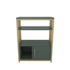HANAH HOME Polica za knjige Letos Green Gold