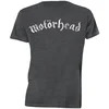 Motörhead Distressed Logo Mens Charcoal T Shirt: L