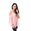 JESSYSS Plise bluza z odprtimi rameni