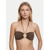 Guess Gornji del bikini E6GJ01 KF412 Rjava