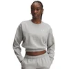 Mikina Under Armour Rival Fleece Piped Crew Gray M