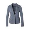 VERO MODA Blazer VMJulia dimno modra