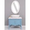 Casa Padrino country style bathroom set light blue/light gray - Country style bathroom furniture