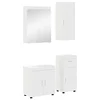 Set namještaja za kupaonicu TULUM 4 pcs Bijelo 60 x 34 x 63 cm